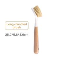 Multi-Use Scrub Cleaning Brush for Kitchen Multipurpose Bent Head Brush for Home Use Ergonomics Household Brushes Easy Hold FREE SIZE