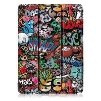 Ultra-Thin 11-Inch 2024 for Apple iPad Pro Hard Case New Triple-Fold Drop Resistant Painted PU Leather Tablet Cover Ipad&PU&11"