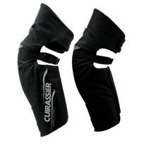 Motorcycle Knee Pads With Reflective Stripes Off-Road Street Touring Use Black Protective Gear K03 Black