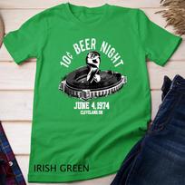 Ten Cent Beer Night Cleveland CLE Baseball T-Shirt Unisex T-shirt 3 L