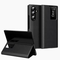 For Samsung Galaxy Z Fold7 5G Smart View Window Leather Phone Case with NFC Card Slot For Samsung Galaxy Z Fold7 5G juoda