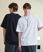 Maison Mined [2Pack] Supima Normal Round Neck (B Type) Grey/Black - S