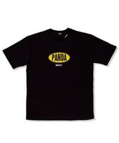 Respect Panda Logo Short Sleeve T-Shirt (Black) Black/L