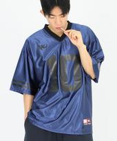 Row Lab Ten Box Jersey Top - Navy M