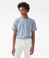 Stico Supima Cotton Round Neck Short Sleeve T-Shirt Light Blue (Semi-Oversized Fit)_Stsub96Ns3 Sky Blue/110