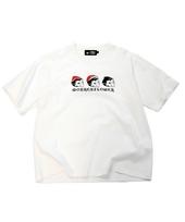 Monkey Flower Unisex Hip Hop Guardian Drawing Short Sleeve T-Shirt / Ms2Wts25U White Xl