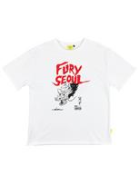 Okens Seoul [Season 01 Drop No.02] Fury Seoul Rich Dragon T-Shirt White (2022) White/L