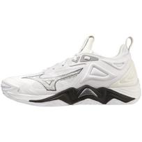 Volleyball Shoes Wave Momentum Club Wide Indoor White x Gray x [Mizuno] 3, Activities, Indoor, Fit, Lightweight, Basketball, Black, 26.0 cm, 2.5E