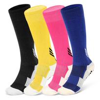 Sports Long Football Socks Adhesive-tipped Non-slip Towel-backed Soles; Thickened Shock Absorption Pressure Relief; Highly Unisex&one size juoda