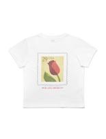 Bonrow Crop Tulip Tee