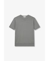 Man On The Bun Essentials Short Sleeve Sweater_Light Grey 4714113013 Light Gray/M