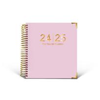 Hot Selling Cute Mini A5 Leather Thread Sewing Bound 100 Sheets Spiral Notebook Hardcover Yo Planner (Brown,14*21&A5) ruda