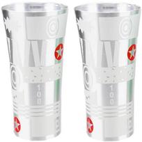 Naujas spalvą keičiantis aliuminio alaus puodelis Aliuminio metalinis puodelis Kaltos tekstūros vandens puodeliai Kavos kelioninis puodelis 360ml white