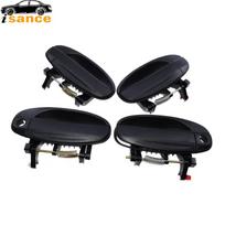 Priekinės Galinės Kairės Dešinės Išorinės Durų Rankenos, Skirtos Chevy Chevrolet Aveo Daewoo Kalos 2003-2006 96541631 96541632 96583052 96583053 Rear Left black