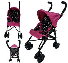 Lėlės vežimėlis Mario Toys Umbrella Stroller 16 366/9364b