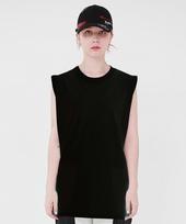 Tription Layered Sleeveless - Black Black/L