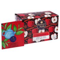 Rooibos arbata su prieskoniais ir obuoliu (20 pak., 2 g), Savanna, Karma virdulys black
