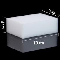 100x70x30mm Magic Sponge Eraser Baltos melamino kempinės valymo kempinė, skirta virtuvės biuro vonios kambario valymo priemonėms 50PCS balta