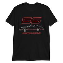 1988 Chevy Monte Carlo Ss Classic Car Short Sleeve Unisex T-Shirt S