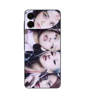 Case for Samsung Galaxy A06 blackpink group lisa jennie jisoo rosé Maniacase juoda