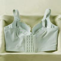 Soft Lace Thin Cup Women's Underwire Bra with Side Support & 6-Button Adjustment 85B