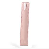 Stylus Pen Cover for IPad Apple Pencil Case Holder Soft Leather Anti-scroll Pouch Cap Nib Cover Tablet Touch Pen Protective Case rožinė