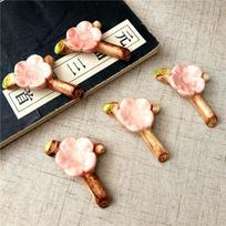 Tableware Chopstick Rest Sushi Cherry Blossom Chop Sticks Holder Rackceramic