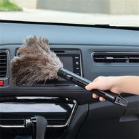 Feather Duster Retractable Household Cleaning Thickened -static Car Removal Sweeper One Size