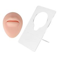 Silikoninis lūpų modelis 3D didelės simuliacijos, gyvas, elastingas, lūpų auskarų vėrimo, tatuiruočių praktikai, netikras lūpų modelis mokymui, lengvas