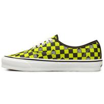 Vans Dsm X  Authentic Vault Fluro Rebellion Og Lx Canvas Low-Top Skate Shoes Unisex Sneakers Yellow Black VN0A4BV95B4 40.5