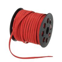 2025 Trend Flat Suede Leather Lace, 5Mm Faux Suede Leather Cord For Making Necklace Bracelet Jewelry Tassel Crafts