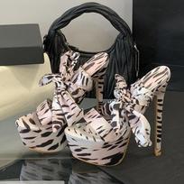 Fashion Liyke Runway Style 16CM Super High Heels Platform Sandals For Women Sexy Open Toe Banquet Party Stripper Pole Dance Shoe Size 42 35 balta