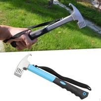 Multi-Function Portable Tent Mallet Nails Puller Hammer Lightweight Aluminum Alloy Camping Hiking