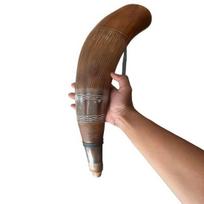 6 vnt. Vikingų karo tikro rago švilpukų rinkinys, Viduramžių garsinis ragas, Skandinaviškas galvijų ragas, Senovinis medžioklės įrankis, Skambantis
