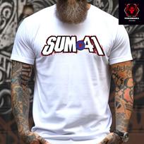 26 Sum 41 Punk Rock Grupės Marškinėliai Sunkaus Medvilnės Unisex T-SHIRT S-3XL Unisex T-Shirt XXXL gray