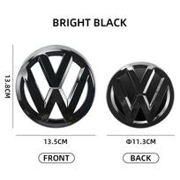 Skirta VW Volkswagen Jetta MK5 Golf 2 vnt. Pakeičiama emblema Volkswagen VW Golf 7 MK7 2014-2017 Automobilio Priekinės Variklio Dangčio Grotelės Galinės Bagažinės armijos žalia spalva