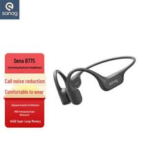 SANAG B77SProMax Bone Conduction IPX8 Waterproof Bluetooth Headphones pilka spalva