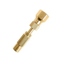 Solid Brass QuickConnects Tire Valves Clip Nozzles Clamps 1/4NPT Thick CopperAir Chuck Inflator Pump Adapter 1