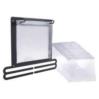 ABWR-Medal Display Wall Mounted Medal Hanger Running Bib And Medal Holder Hanging Medal Rack Square Shape Medal Holders juoda