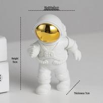 Large Modern Astronaut Desktop Ornament - Office or Wine Cabinet Decoration