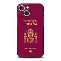 Ispanijos vėliava telefono dėklas iPhone 17 16E 15 16 14 13 12 11 Pro Max 7 8 Plus, minkštas TPU galinis dangtelis iPhone 11Pro Max