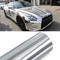 152*10/20cm Automobilio Lipdukai Chromuoti Blizgūs Veidrodiniai Viniliniai Plėvelės Transporto Priemonės Nešiojamojo Kompiuterio Motociklo Dviračio Dangtelio Automobilio Aksesuarai 152x10cm