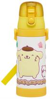Skater Stainless Steel Water Direct Sanrio Pompompurin Marshmallow 3D Sports Water Kids' Bottle, 480ml, Drink, Design, Print, Lightweight,