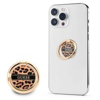 Ring stand do Samsung Guess Leopard Brązowy