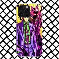 JoJo Kira Yoshikage Killer Queen Phone Case for iPhone 17 Air 16 16E 15 14 Plus 13 Mini 12 11 Pro Max 7 8 + SE 2020 Soft Cover F iPhone 16E