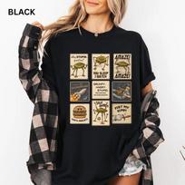 Amaze Tee Projektas „Hail Mary“ Įkvėpta Rocky marškinėlio Moksliinės fantastikos romanų mėgėjo dovana T-shirt Retro pašto ženklo dizainas Moteriški laisvalaikio viršutiniai drabužiai S