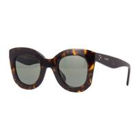 Celine Butterfly Sunglasses Tortoiseshell Women sunglasses CL4005IN-52N Basic Packaging-Eyeglass Case+Box,47