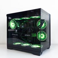 (P996) Stacionarus žaidimų-darbo kompiuteris Ryzen 7 7800X3D B850M WiFi 32GB DDR5 1TB NVMe RTX 5070 12GB