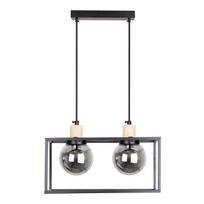 Candellux pakabinamas šviestuvas Retro 2 32-00750, juodos/dūmo spalvos