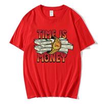 Money Talks The Power of The Us Dollar Print Tshirt Women Unisex Casual Loose Funny Simple Round Neck Short Sleeve Top Tshirt S